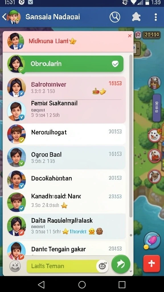 Berbagai item menarik untuk membantu permainan.