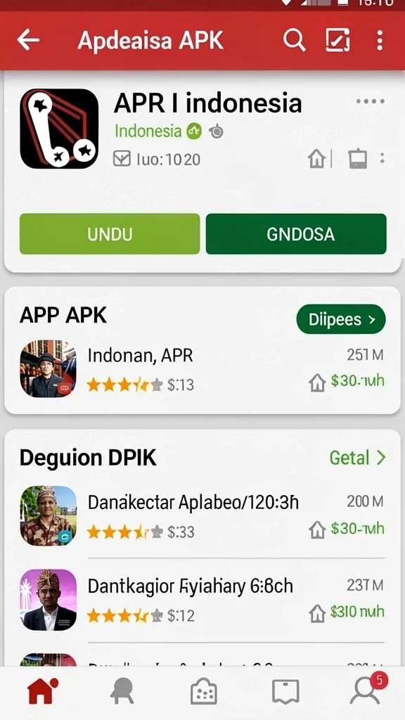 Ilustrasi beberapa permainan seru di 888R.