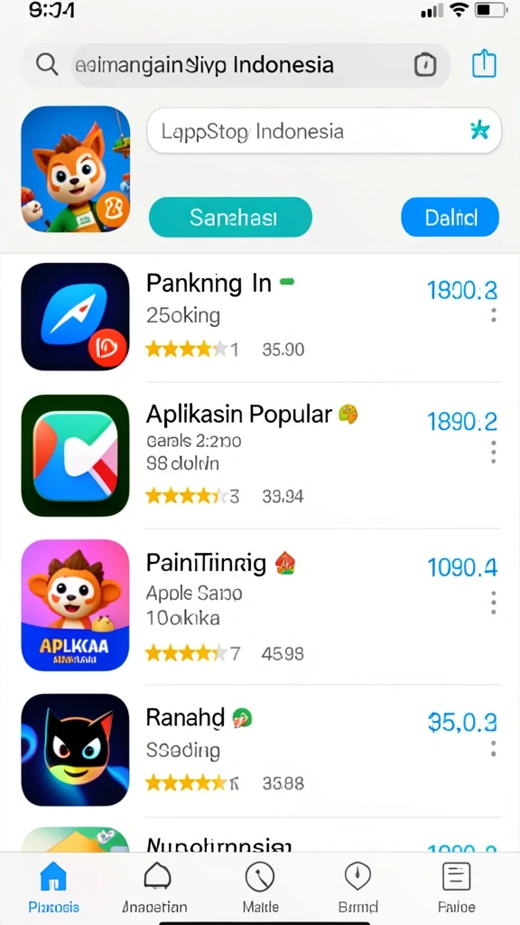 Tampilan awal aplikasi 88MAIN yang menarik.