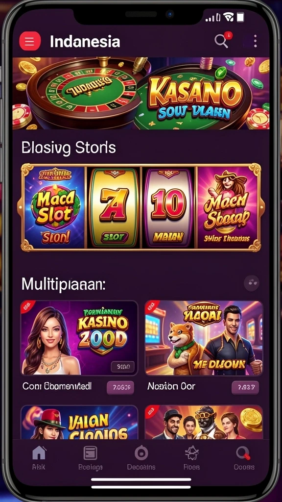 Tampilan antarmuka <strong>9WIN</strong> yang menarik.