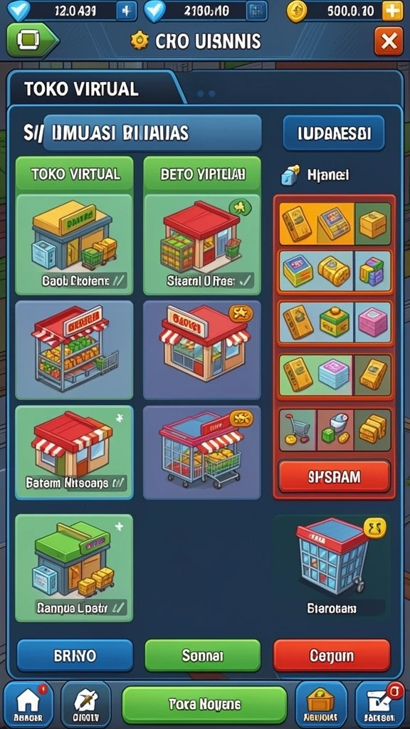 Screenshot menampilkan aksi pertempuran epik dalam AFK77.