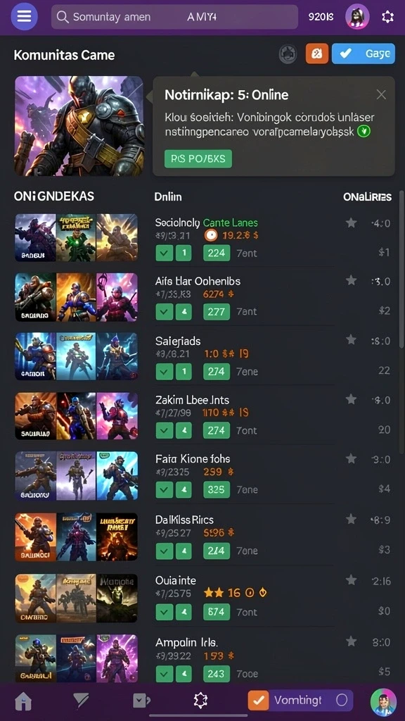 Grafik berkualitas tinggi yang memukau saat bermain slot.