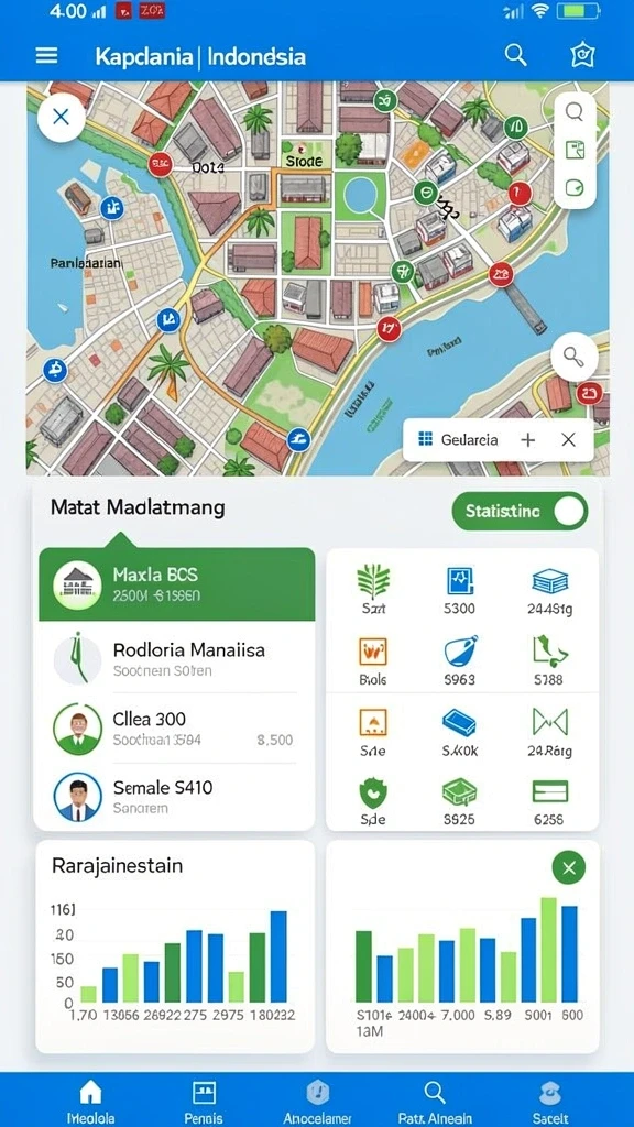 Fitur chat untuk berinteraksi dengan pemain lain.
