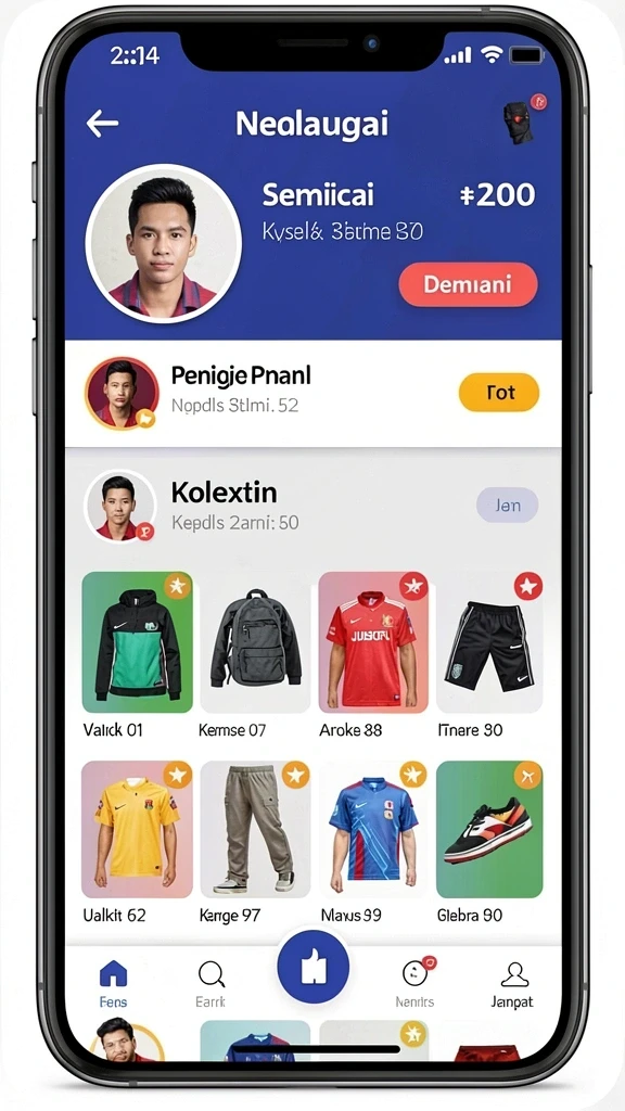 Antarmuka pengguna yang sederhana dan intuitif.
