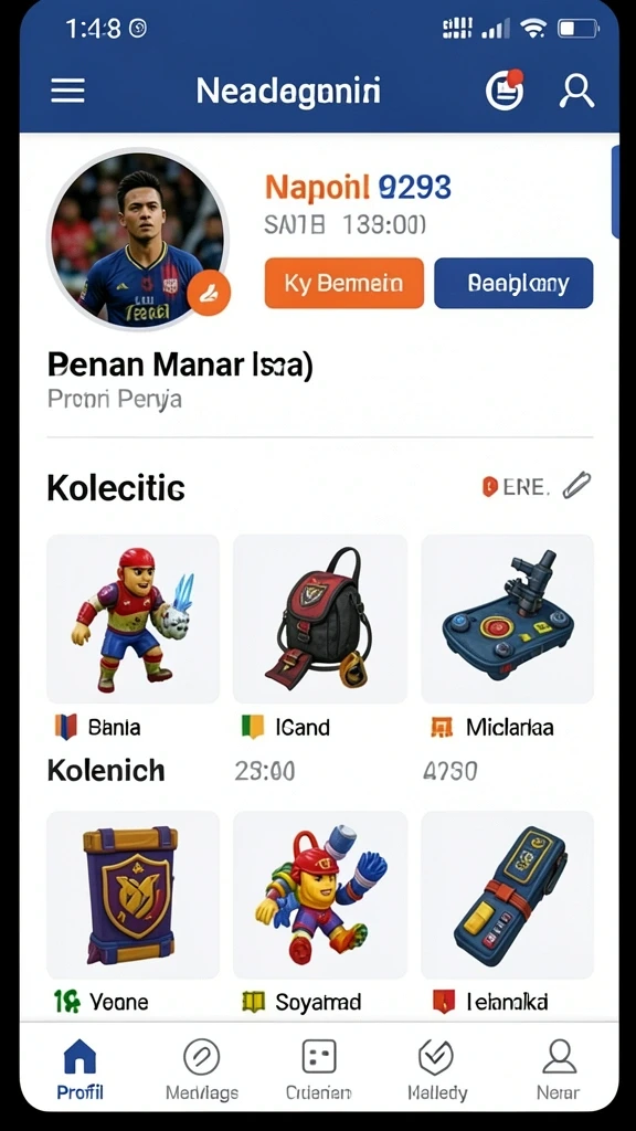 Tangkapan layar menampilkan aksi seru di dalam game.