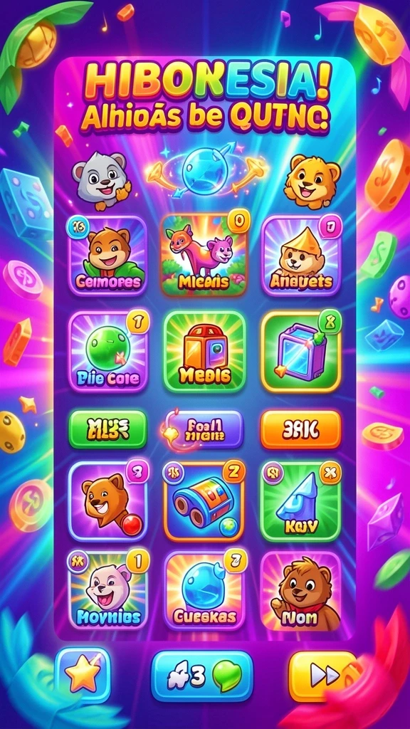 Screenshot menampilkan grafis memukau dari level dalam ANGKASA168.