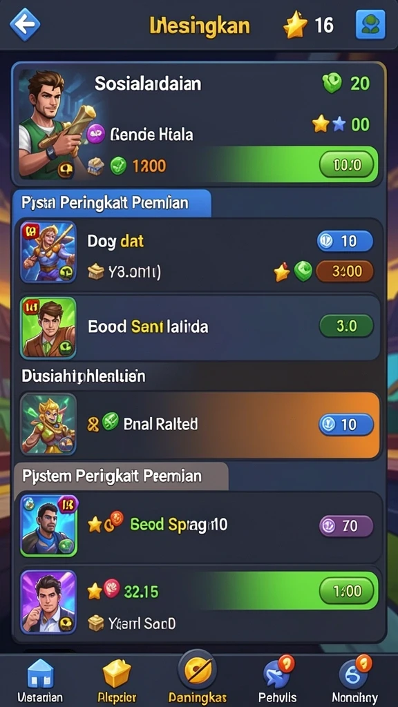 Screenshot menunjukkan fitur kompetisi online di ANGKASA168.