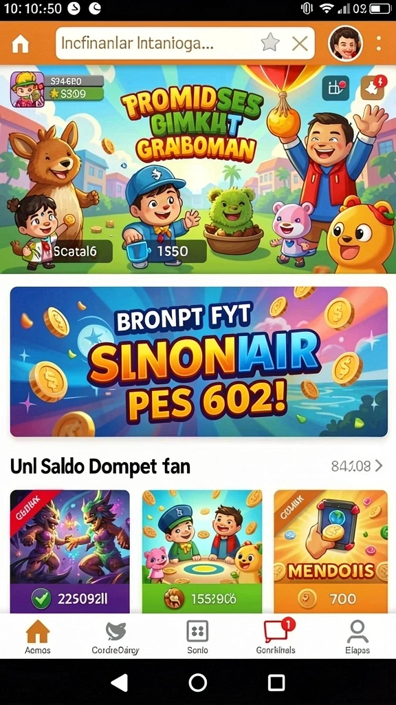 Tangkapan layar menunjukkan gameplay seru saat bertarung.