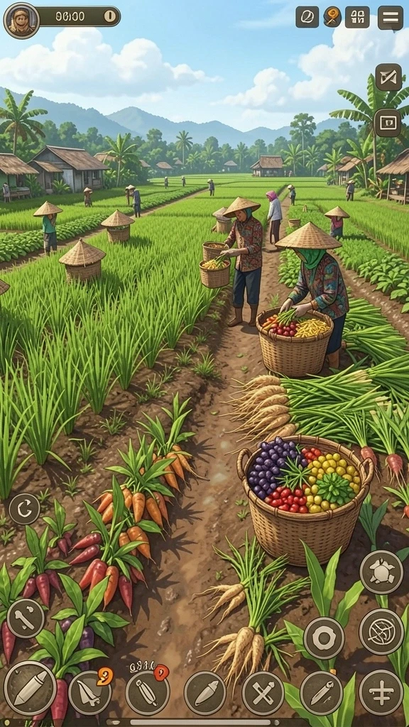 Karakter unik yang dapat disesuaikan sesuai keinginan pemain.