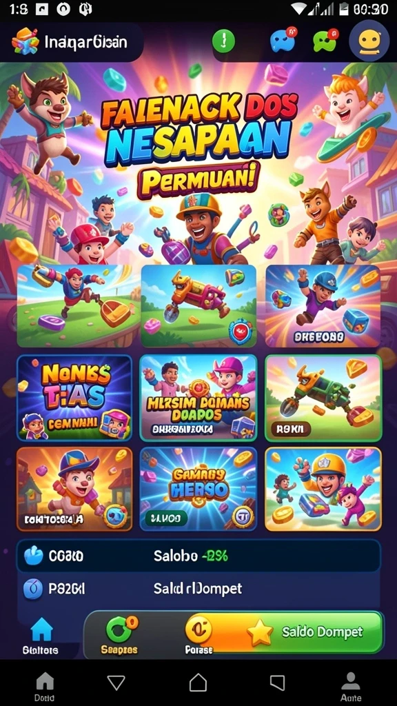 Karakter-karakter unik dengan kemampuan khusus.