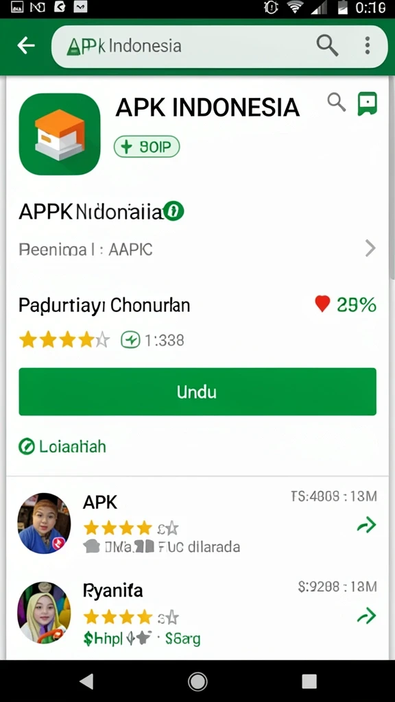 Tampilan antarmuka yang ramah pengguna.