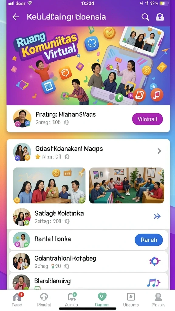 Karakter unik dengan kekuatan berbeda.