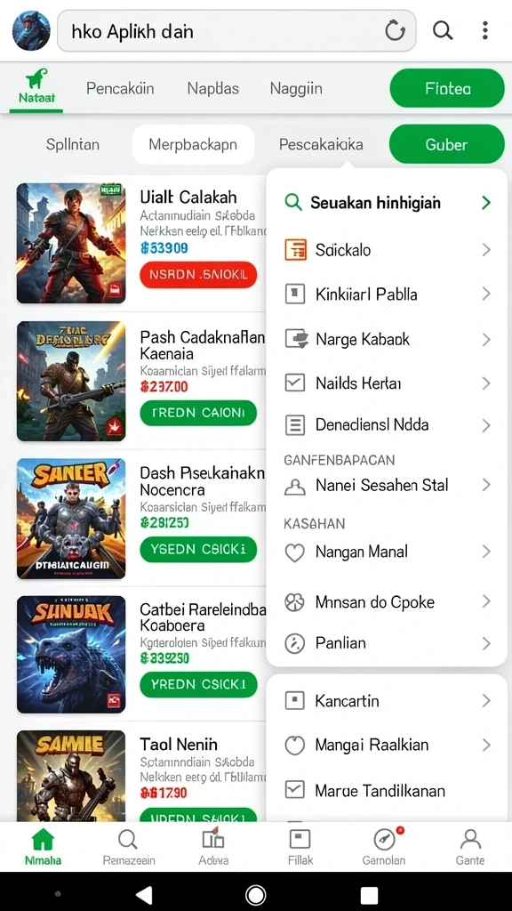 Karakter utama yang bisa diupgrade dengan mudah.