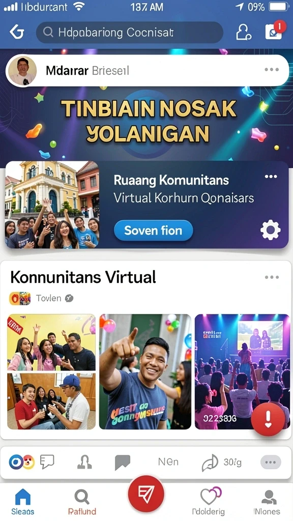 Tampilan antarmuka yang ramah pengguna dan menarik.
