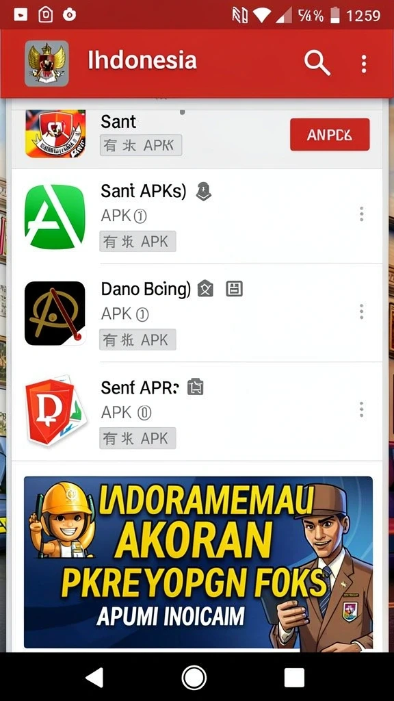 Tangkapan layar pertarungan seru dengan berbagai efek visual yang menarik.