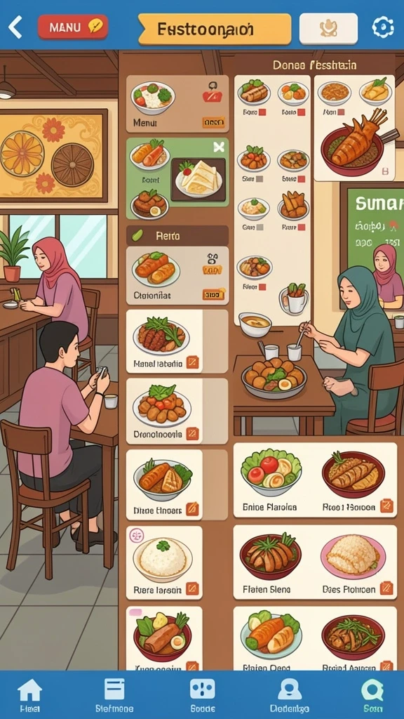 Tangkapan layar kedua menampilkan grafik yang memukau dan lingkungan permainan.