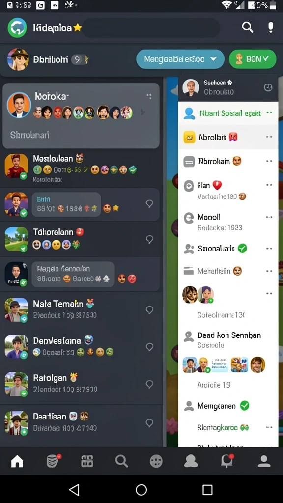 Sistem hadiah yang menambah motivasi untuk bermain lebih aktif.