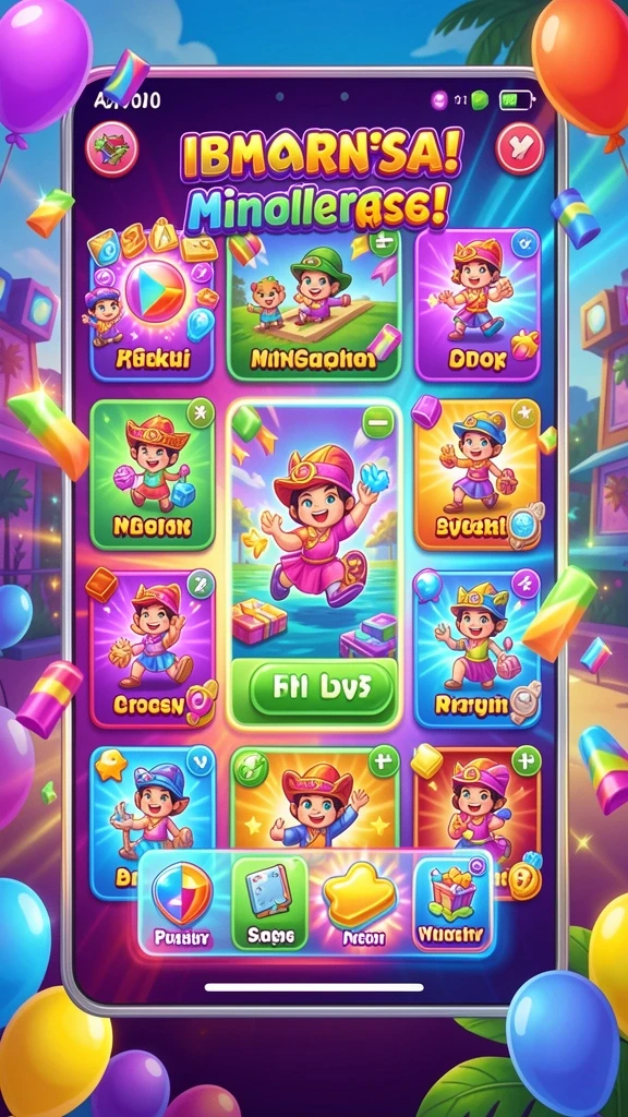 Tampilan antarmuka yang intuitif dan menarik.