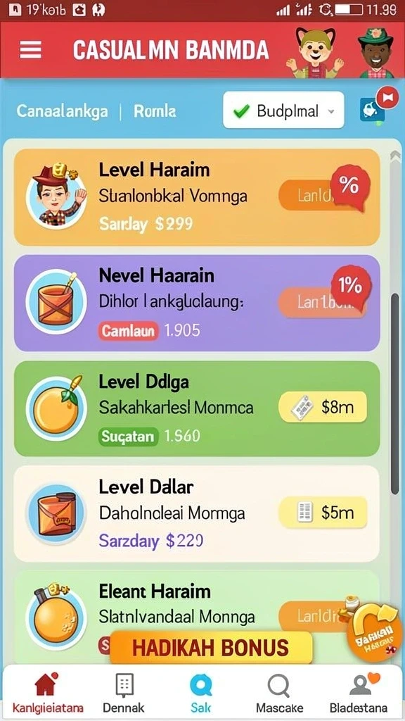 Fitur sosial yang memungkinkan interaksi antar pemain.