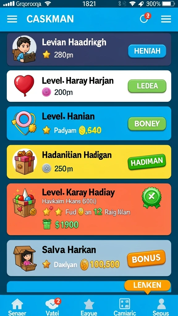Fitur sosial yang memungkinkan interaksi antar pemain.