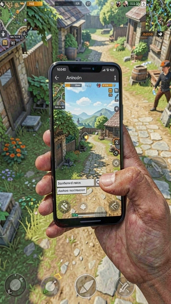 Ilustrasi misi menantang di dalam game.
