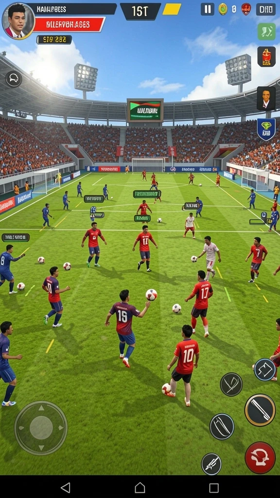 Gameplay seru dengan tantangan beragam.