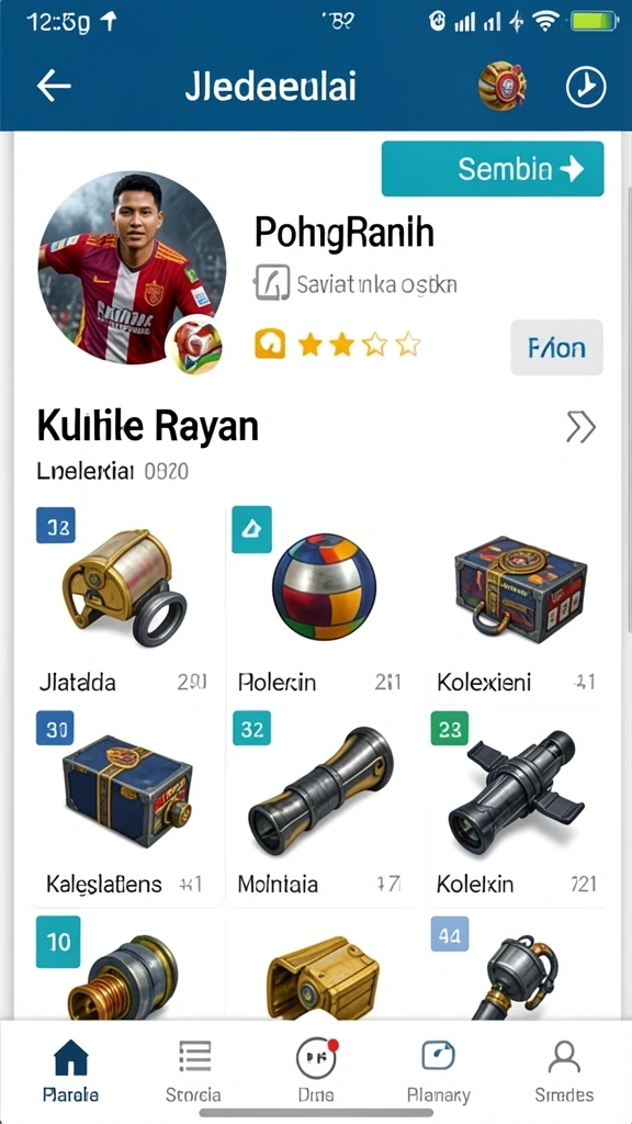 Tangkapan layar menunjukkan karakter dalam misi penuh aksi.