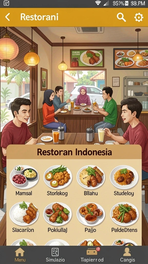 Screenshot menampilkan mode permainan multiplayer yang seru.