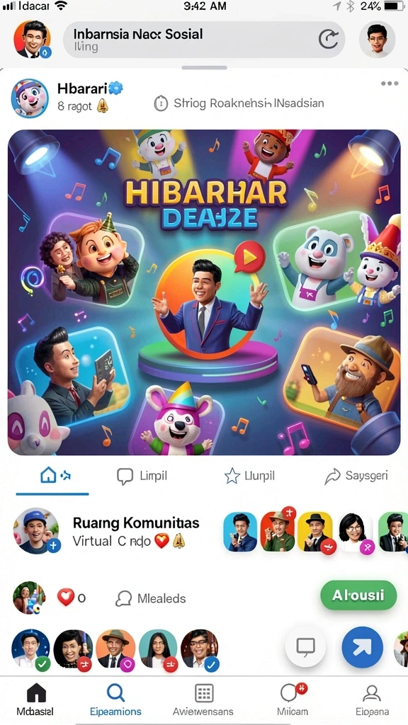 Grafis yang memukau saat bermain.