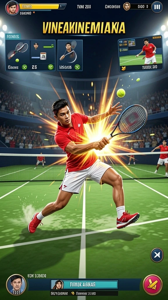 Screenshot memperlihatkan level baru yang menegangkan.