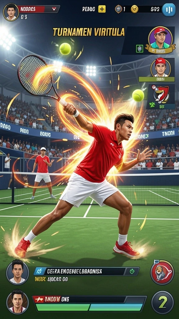 Pengalaman bermain multiplayer yang mendebarkan.