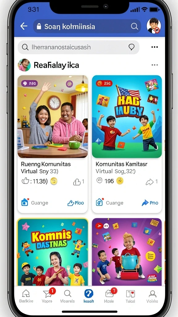 Tampilan antarmuka yang menarik dan mudah digunakan.