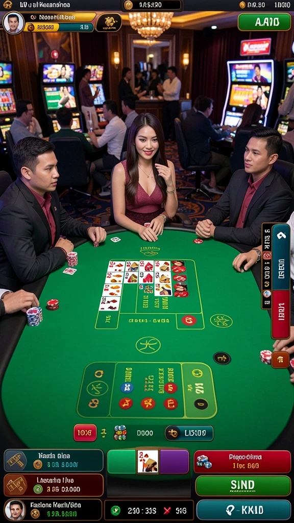 Tampilan grafis yang menawan dalam permainan.