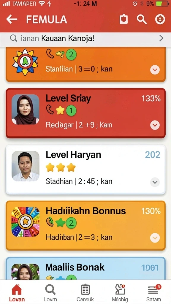Tangkapan layar petualangan pertama di hutan berbunga.