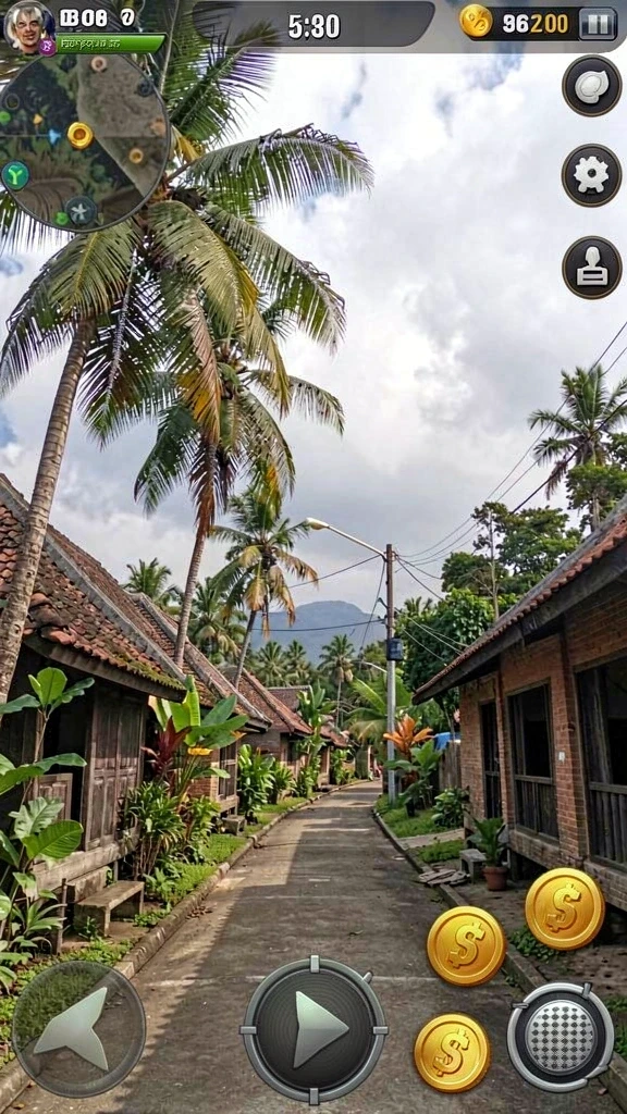 Tampilan awal yang menarik dan mengundang.