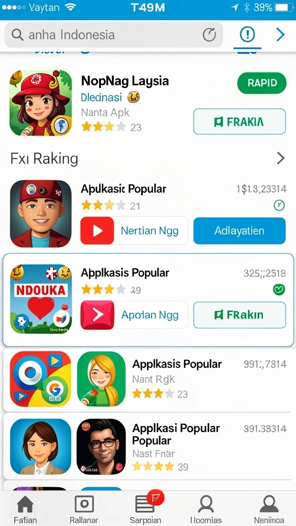 Fitur multiplayer yang memungkinkan bersaing dengan teman.