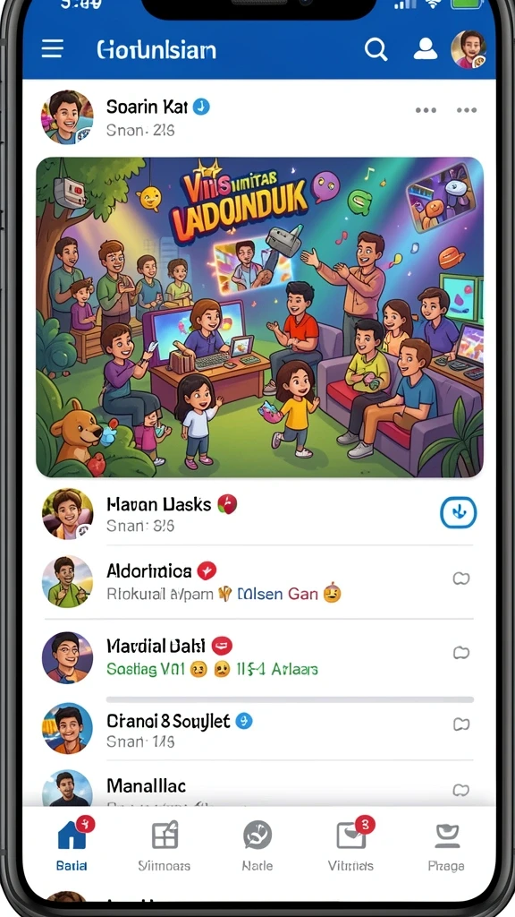 Contoh tantangan seru yang harus diselesaikan pemain.