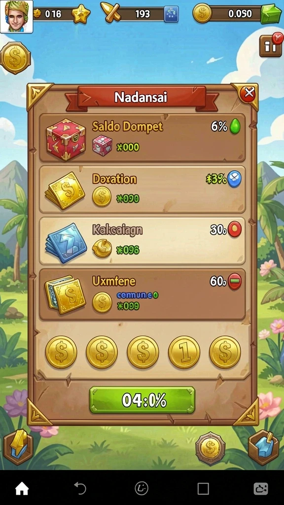 Momen seru saat mengikuti event dalam game.