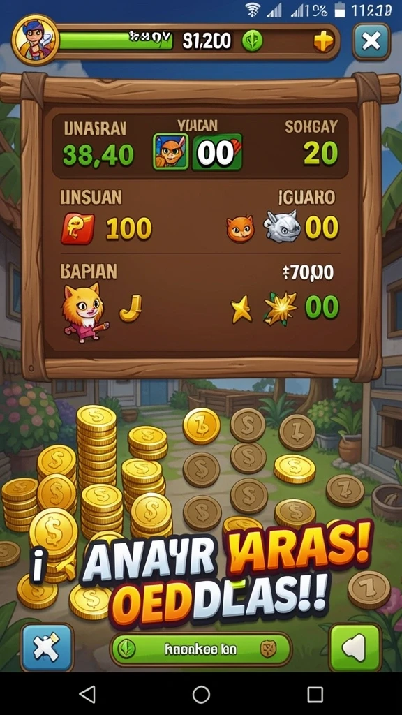 Grafis memukau dalam setiap level.