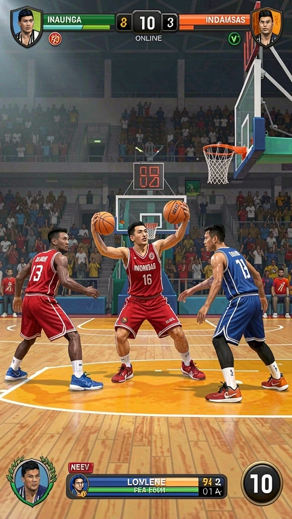 Karakter unik dengan desain menarik.