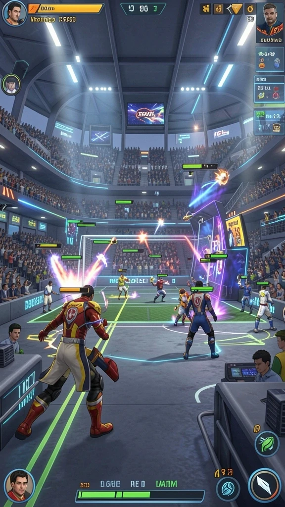Tangkapan layar memperlihatkan gameplay yang penuh aksi dan tantangan.