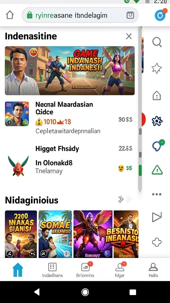 Fitur turnamen dengan hadiah menarik.